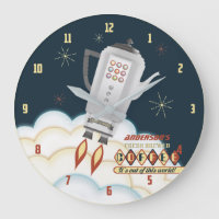 Rétro coffee pot rocket personalized kitchen