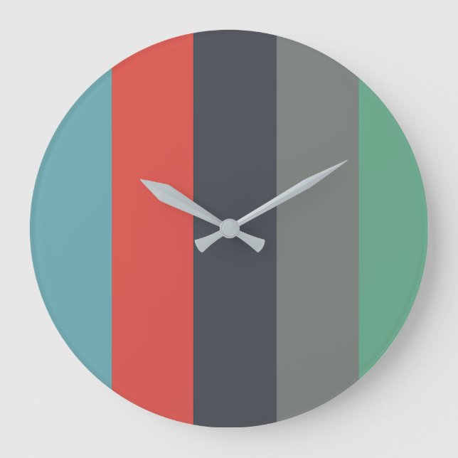 Grande Horloge Ronde Retro color (Recto)