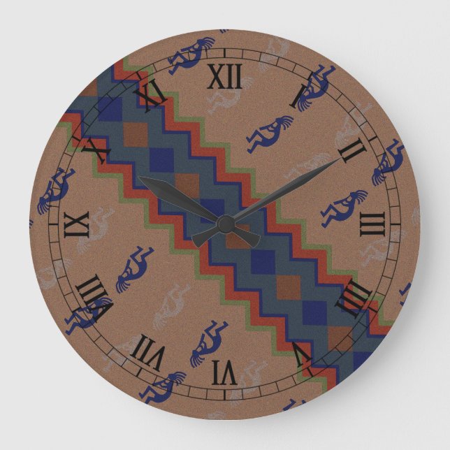Grande Horloge Ronde Rétro de Southwest (Recto)