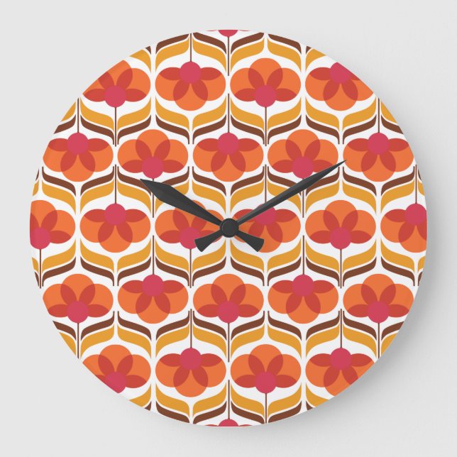 Grande Horloge Ronde Retro Klok (Recto)