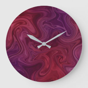 Grande Horloge Ronde Riche Fleur de Vigne Bourguignonne Bio