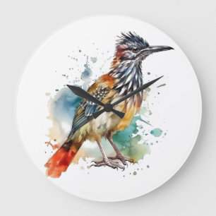 Grande Horloge Ronde Roadrunner, aquarelle