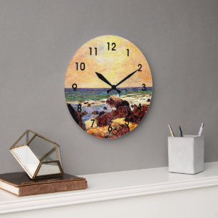 Grande Horloge Ronde Rochers et Mer de Paul Gauguin,