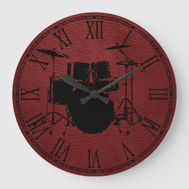 GRANDE HORLOGE RONDE ROCK N ROLL (Recto)