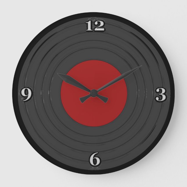 Grande Horloge Ronde Rock N Roll (Recto)