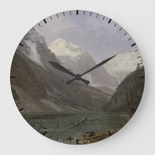 Grande Horloge Ronde Rockies Canada Lake Louise | Albert Bierstadt (Recto)