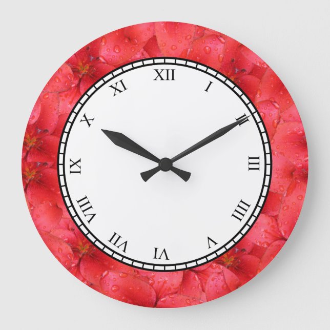 Grande Horloge Ronde Roman Digits (Recto)