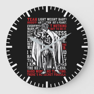 Grande Horloge Ronde Ronnie Coleman M. Olympia Workout Inspirational