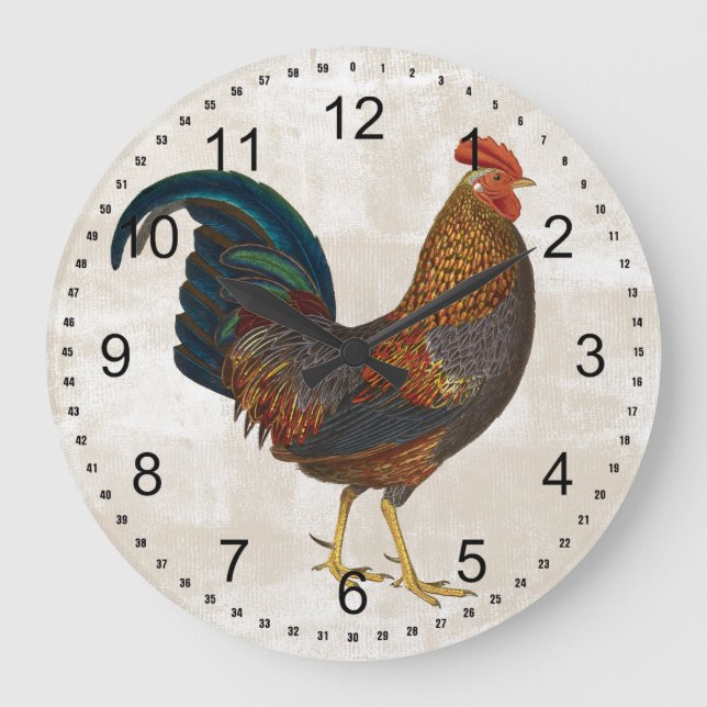Grande Horloge Ronde Rooster (Recto)