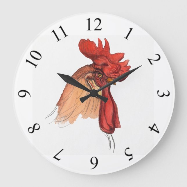 Grande Horloge Ronde Rooster (Recto)