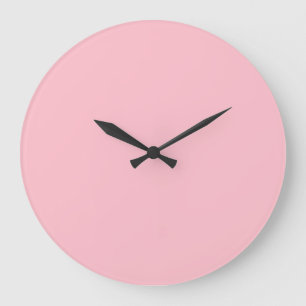 Grande Horloge Ronde Rose