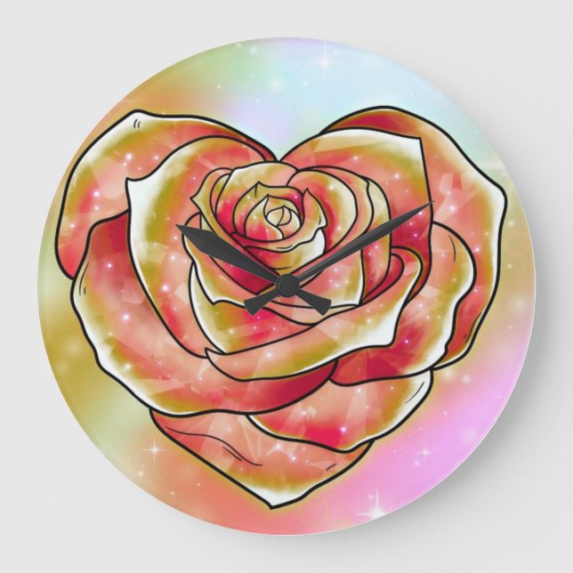 Grande Horloge Ronde Rose (Recto)