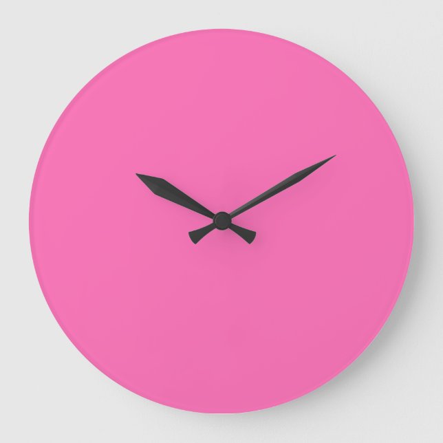Grande Horloge Ronde Rose chaud (Recto)