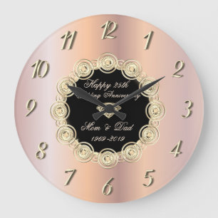 Grande Horloge Ronde Rose Gold 50 Wedding Anniversary