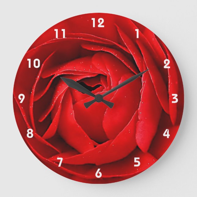 GRANDE HORLOGE RONDE ROSE ROUGE 2 (Recto)