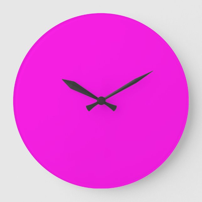 Grande Horloge Ronde Rose simple (Recto)