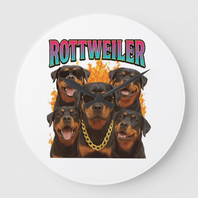 Grande Horloge Ronde Rottweiler  (Recto)