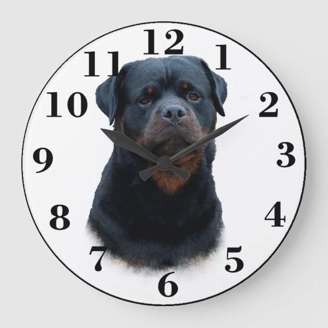 Grande Horloge Ronde Rottweiler (Recto)