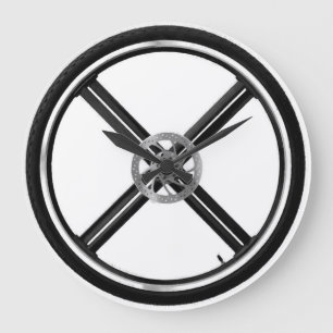 Grande Horloge Ronde Roue de vélo de montagne
