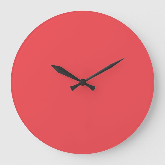 Grande Horloge Ronde Rouge de base (Recto)