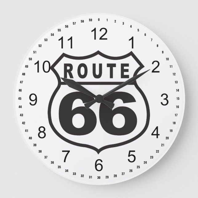 Grande Horloge Ronde Route 66 (Recto)