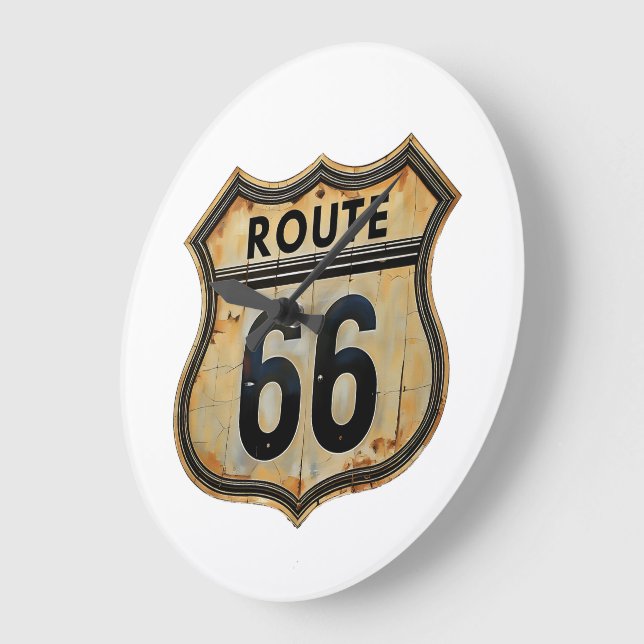 Grande Horloge Ronde Route 66 (Angle)