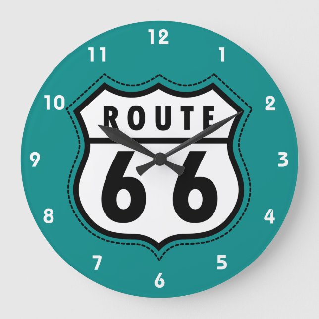 Grande Horloge Ronde Route 66 sign (Recto)