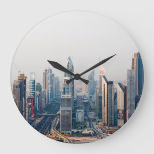 Grande Horloge Ronde Route Cheikh Zayed