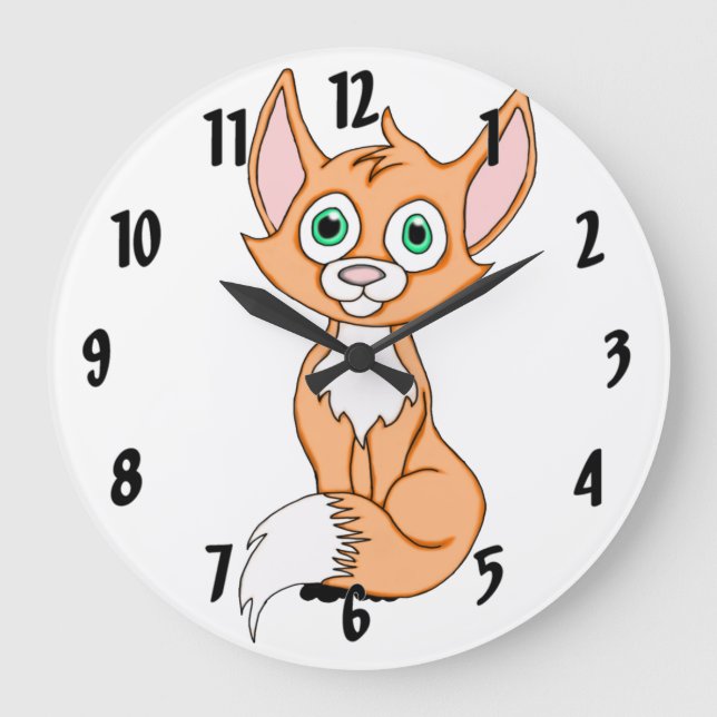 Grande Horloge Ronde Roxy Foxy (Recto)