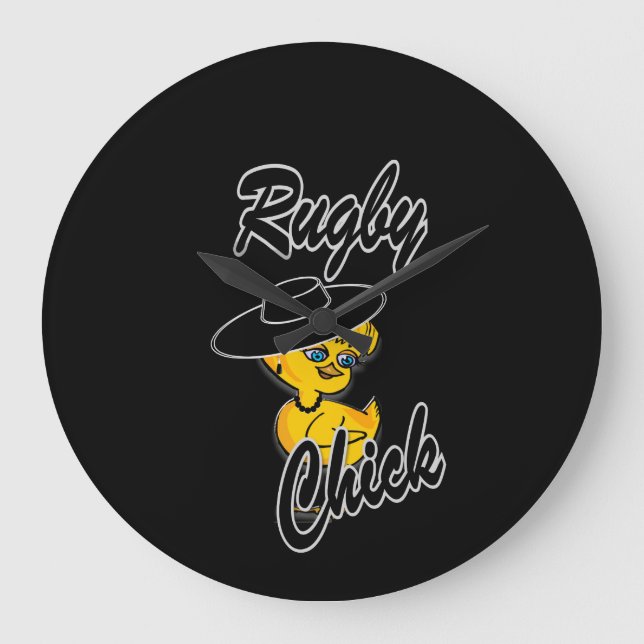 Grande Horloge Ronde Rugby Chick #4 (Recto)