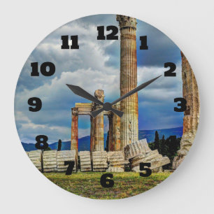 Grande Horloge Ronde Ruines antiques à Athènes Grèce