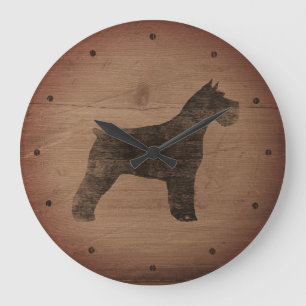 Grande Horloge Ronde Rustic
