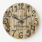 Rustic Personalized Brown Wood Custom