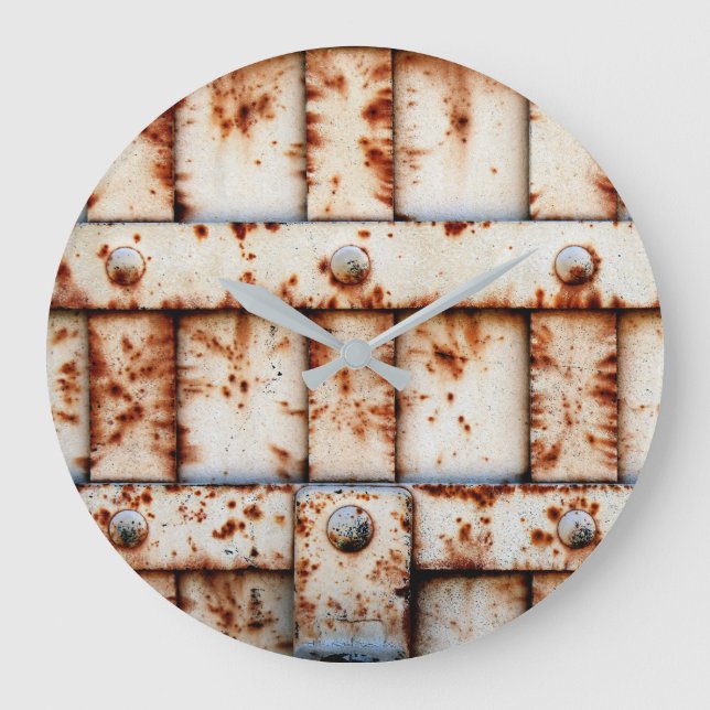 Grande Horloge Ronde Rusty Wall (Recto)