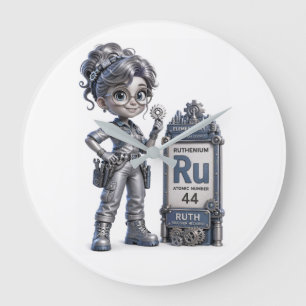 GRANDE HORLOGE RONDE RUTH ATOMIVRA