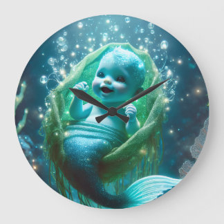 Grande Horloge Ronde Sac électronique