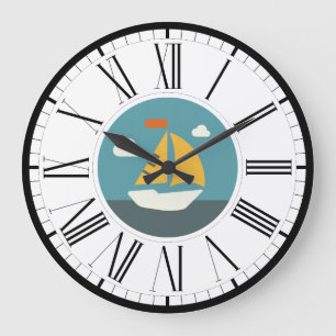 Grande Horloge Ronde Sail Boat