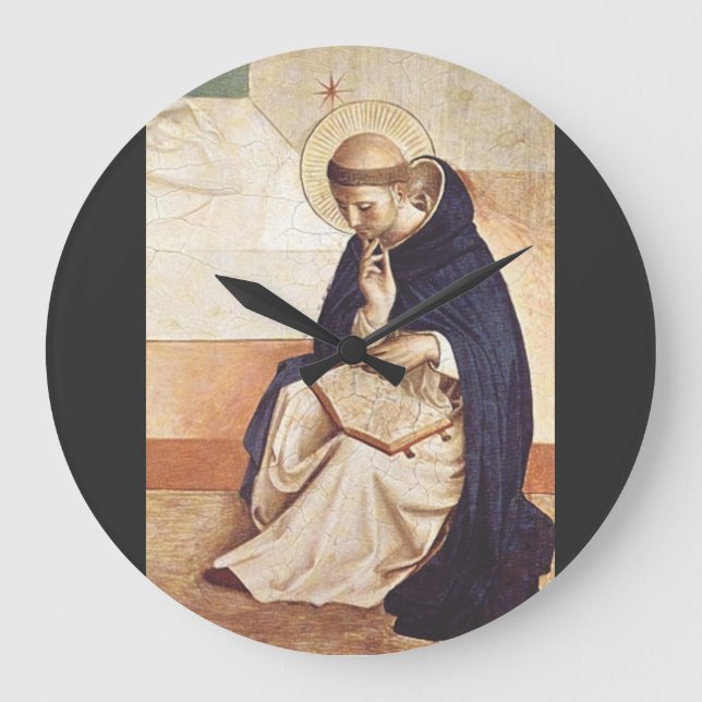 Grande Horloge Ronde Saint Dominic de Guzman par Fra Angelico (Recto)