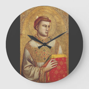 Grande Horloge Ronde Saint Étienne par Giotto Reproduction d'Art Fin