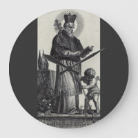 Saint Patrick Apôtre d'Irlande Art monochrome