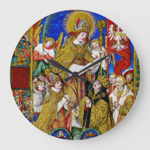 Grande Horloge Ronde Saint Stanislas Évêque et Martyr Beaux-Arts