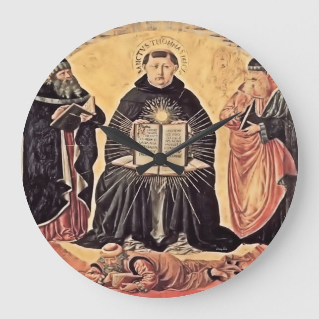 Grande Horloge Ronde Saint Thomas d'Aquin (Recto)