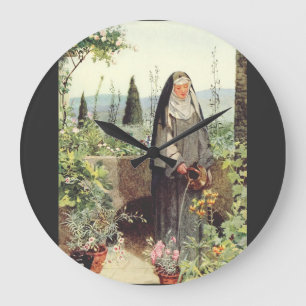 Grande Horloge Ronde Sainte Claire d'Assise : Patronne de la télévision