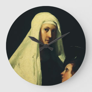 Grande Horloge Ronde Sainte Françoise de Rome Ange Gardien Beaux-Arts