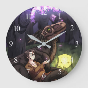 Grande Horloge Ronde Saison Sakura