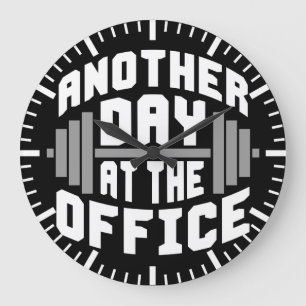 Grande Horloge Ronde Salle De Fitness Bodybuilding