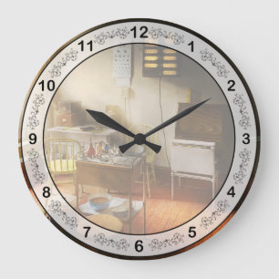 Grande Horloge Ronde Salle d'examen de médecin - Optométriste - Ophtalm