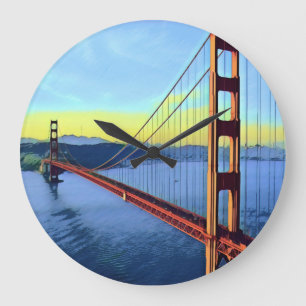 Grande Horloge Ronde San Francisco - PORTE D'OR - Pont