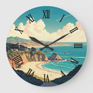 Grande Horloge Ronde San Luis Obispo  Côte centrale de Californie