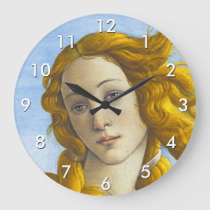 Grande Horloge Ronde Sandro Botticelli - Birth of Venus Detail